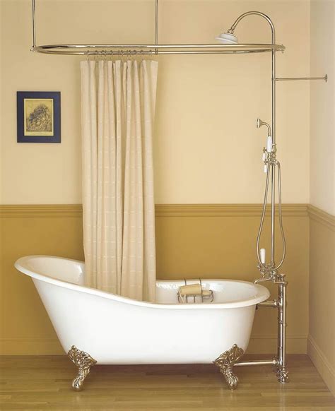 Old Fashioned Bathrooms Clawfoot Tub Shower Clawfoot Tub Shower