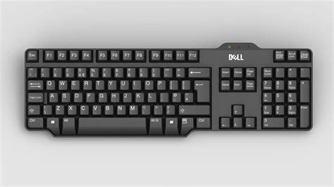 Keyboard Dell 3d Model Sldprt Sldasm Slddrw Ige Igs Iges