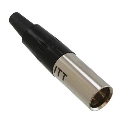 Conn Plug Male Mini Xlr 3p Sldr M Xl 3 12s Ittキャノン製｜電子部品・半導体通販のマルツ