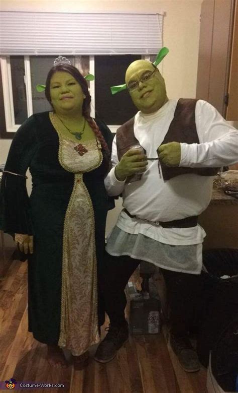 Shrek And Princess Fiona Halloween Costume Contest At Costume Shrek Halloween