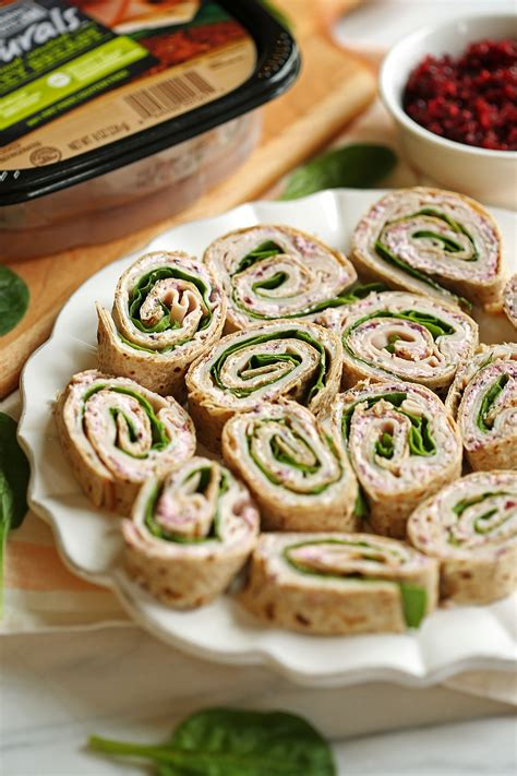 Turkey Pinwheels With Cranberry Spread Eat Yourself Skinny