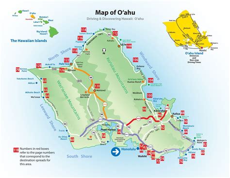 Tourist Map Of Oahu Hawaii Pdf Download Best Tourist Places In The World
