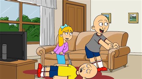 Lily Gets Caillou Grounded And Ungrounds Classic Caillou For Grounding