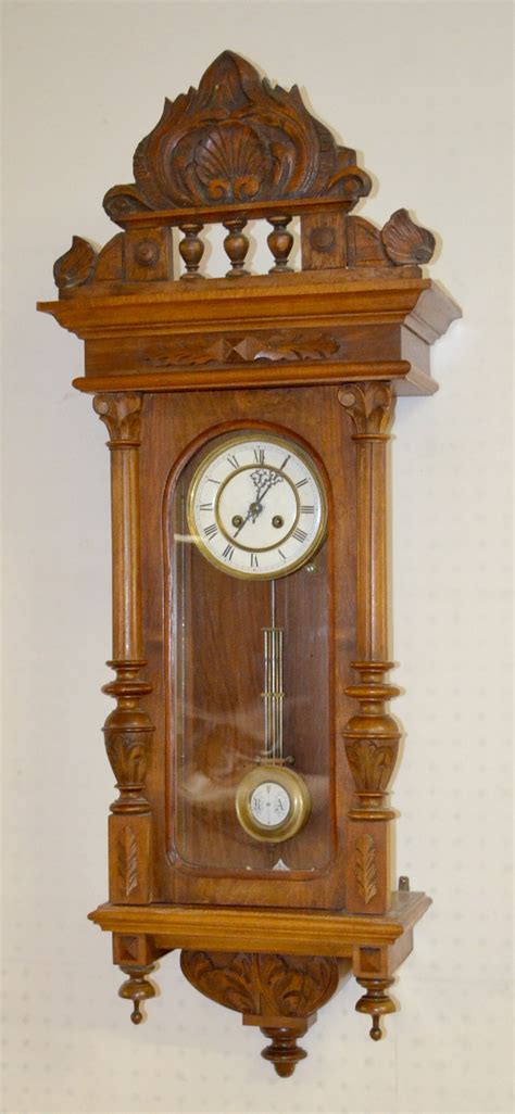 Sold Price Antique Schlenker And Kienzle Ra Wall Regulator Clock Tands