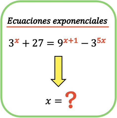 Cómo Resolver Ecuaciones Exponenciales 15 Ejercicios Resueltos