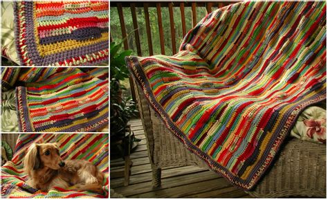 Free Crochet Pattern Stunning Ribbon Afghan Diy Smartly