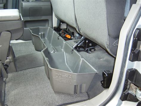 2014 Nissan Titan Du Ha Truck Storage Box And Gun Case Under Rear