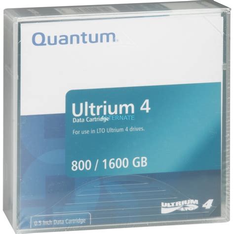 Quantum Lto Ultrium 4 Medium Streamer Medium Retail