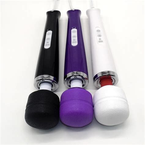 Speeds V Magic Wand Massager Nipple Stimulator G Spot Vibrator Adult Sex Toys For