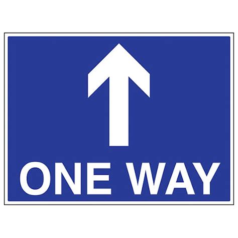 One Way Arrow Up Traffic And Parking Signs Reflective Traffic Signs
