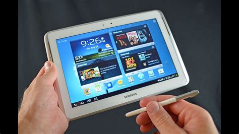 Samsung Galaxy Note 101 Tablet Unboxing And Review Youtube