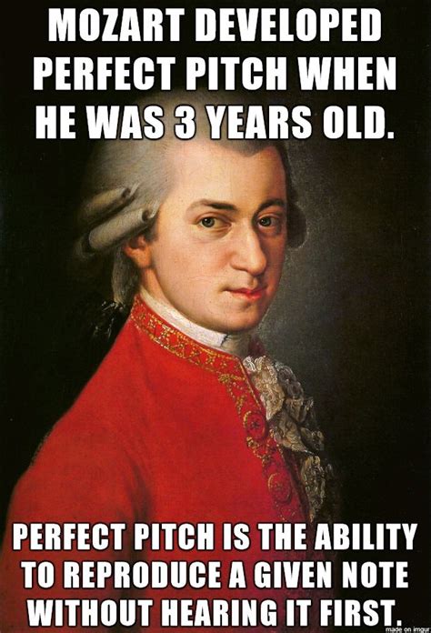 Fun Facts About Wolfgang Amadeus Mozart Imgur Music Jokes Music