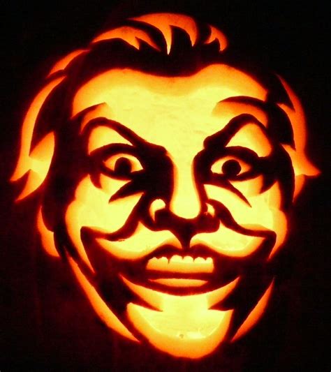 Jack Nicholson Joker Stencil