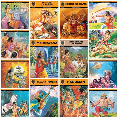 Indian Epics Amar Chitra Katha Ramayana