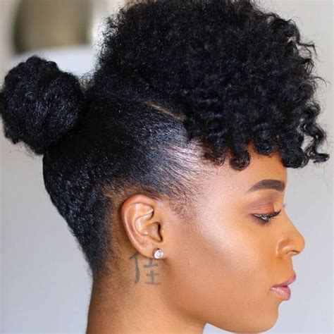 coupe de cheveux afro coiffure afro femme afro coiffure originale natural hair styles easy