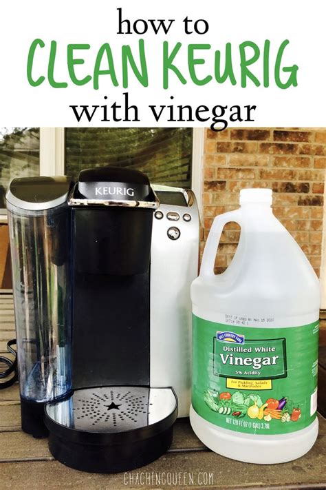 Plus, the right accessories make cleaning your keurig coffee maker easy and effective. How to Clean A Keurig Coffee Maker with Vinegar | Cleaning ...