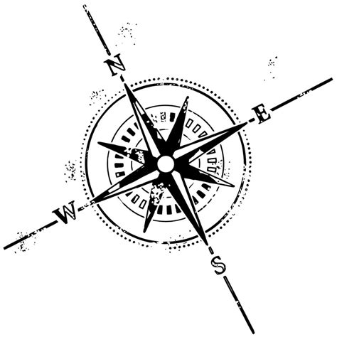 Compass Rose Nautical Tattoo Symbols Tattoomagz