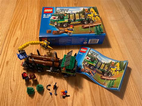 Lego City Baukasten 60059 Forstfahrzeug Mit Kran Kaufen Auf Ricardo