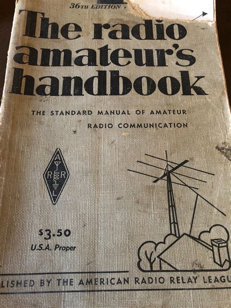 The Radio Amateurs Handbook Etsy