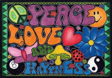 The Best Of The 1970s Peace Love Happiness Peace Sign Art Peace Love