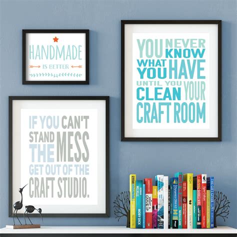 Adorable Craft Room Signs Craft Room Space Crafts