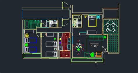 2d House Plan Drawing Complete Cad Files Dwg Files Plans And Details