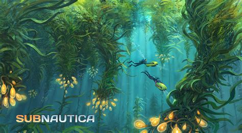 Subnautica Concept Art Kelp Forest Subnautica