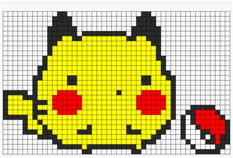 Pixel Art Grid Pikachu Pixel Art Grid Gallery