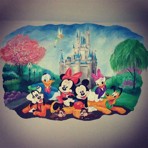 Disney Wall Murals For Kids Rooms Wall Decals Murals Mickey Mouse