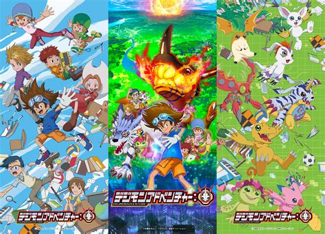 First 3 Digimon Adventure Mobile Wallpapers From Digimon Parade Are