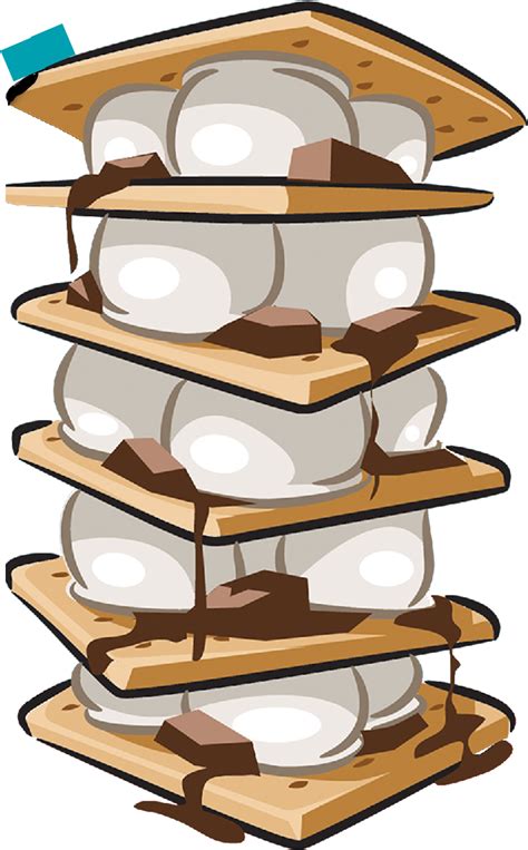 Smores Clipart Png Download Full Size Clipart 5362913 Pinclipart
