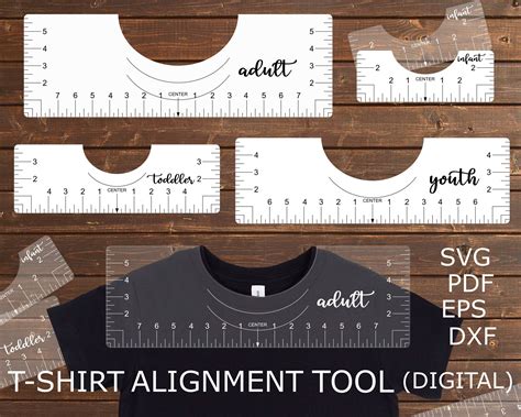 Tshirt Ruler Svg T-Shirt Alignment Tool - 319+ SVG Cut File