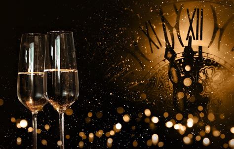 New Year Champagne Wallpapers Wallpaper Cave