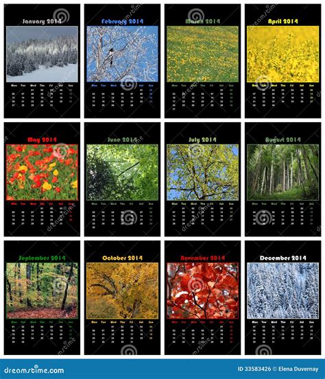 1771 Monday Calendar Nature Stock Photos Free And Royalty Free Stock