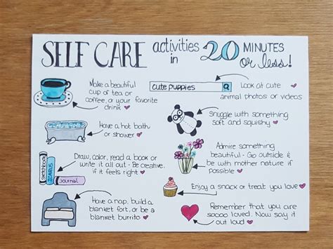 Example Of Self Care Plan