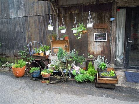 Recycled Container Garden Favorite Places And Spaces