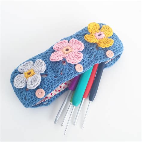 9 Crochet Pretty And Practical Pencil Case Patterns Everyone Will Love