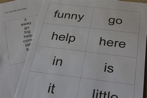 Sight Word Hide And Seek Empowering Parents To Teach