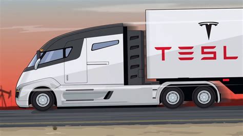 Awesome Tesla Semi Truck Inside Interior View Youtube