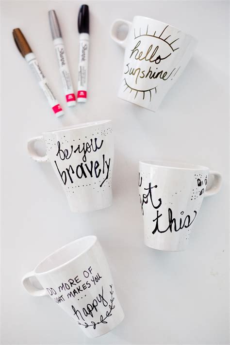 Make Diy Painted Inspiration Mug