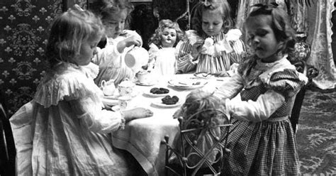 Tea Party C1902 Girls Tables And Tea Parties