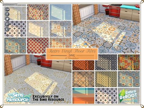 Vinyl Floor Tiles By Moniamay72 From Tsr Sims 4 Downloads