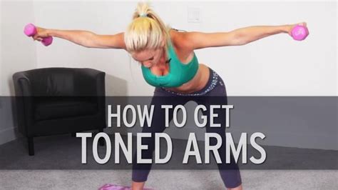 On Today S Episode Of Xhit Fitness Trainer Rebecca Louise Shows You How To Get Toned Arms In