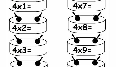 math times tables worksheets