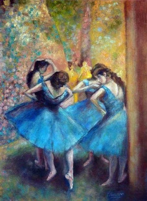 Dancers In Blue 1895 Edgar Degas Degas Dipinti Edgar Degas Arte