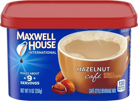 Maxwell House International Hazelnut Café Instant Coffee Review