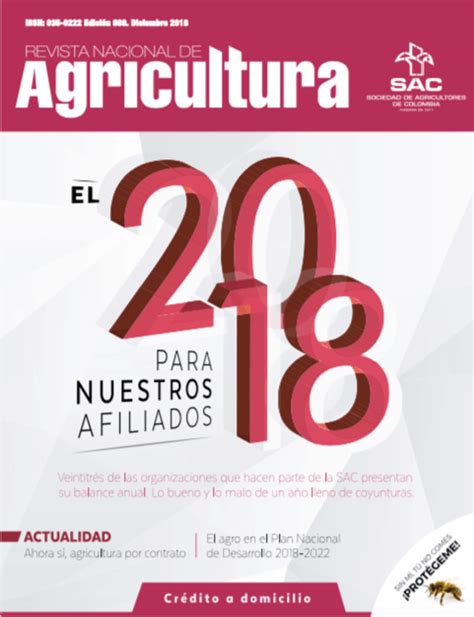 Revista Nacional De Agricultura Edición 988 Sac Sociedad De