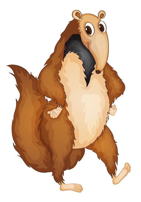 señor oso hormiguero 367480 Vector en Vecteezy