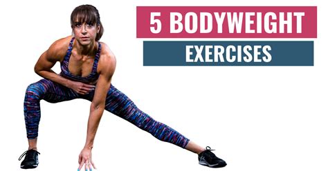 5 Bodyweight Exercises For A Full Body Workout Redefining Strength