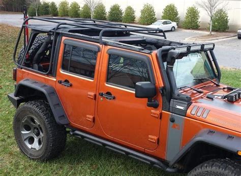 A few clicks is all it takes to. Soft top JKU with half roof rack - Jeep Wrangler Forum